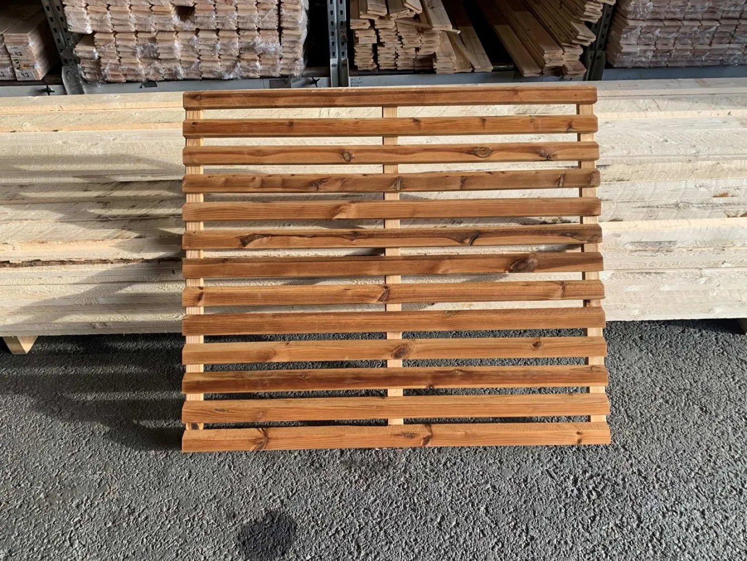 Aitaelementti EKETRÆ Petra, 115x99cm, painekyllästetty, mänty, 2-laatu