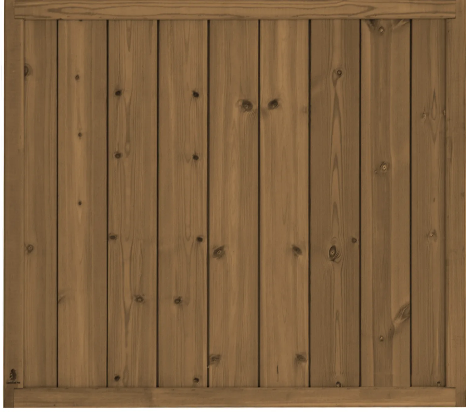 Aitaelementti Harju A03R 900x800 mm pystylauta ruskea