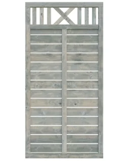 Aitaelementti Palmako Helis 2/Marit 2 180x90 cm painekyllästetty harmaa 5 kpl/pkt