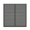 Aitaelementti Palmako Nina1 GYPNT 1800x1800mm harmaa, 5kpl/pkt