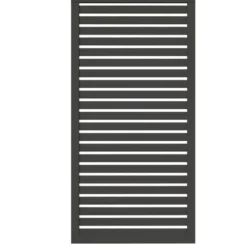 Aitaelementti Palmako Nina2 GYPNT 900x1800mm harmaa, 5kpl/pkt