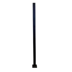 Aitatolppa Green Land Garden 130 x 5 x 5 cm musta alumiini