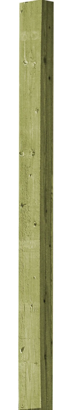 Aitatolppa K02/100 100x100 mm sahapintainen vihreä