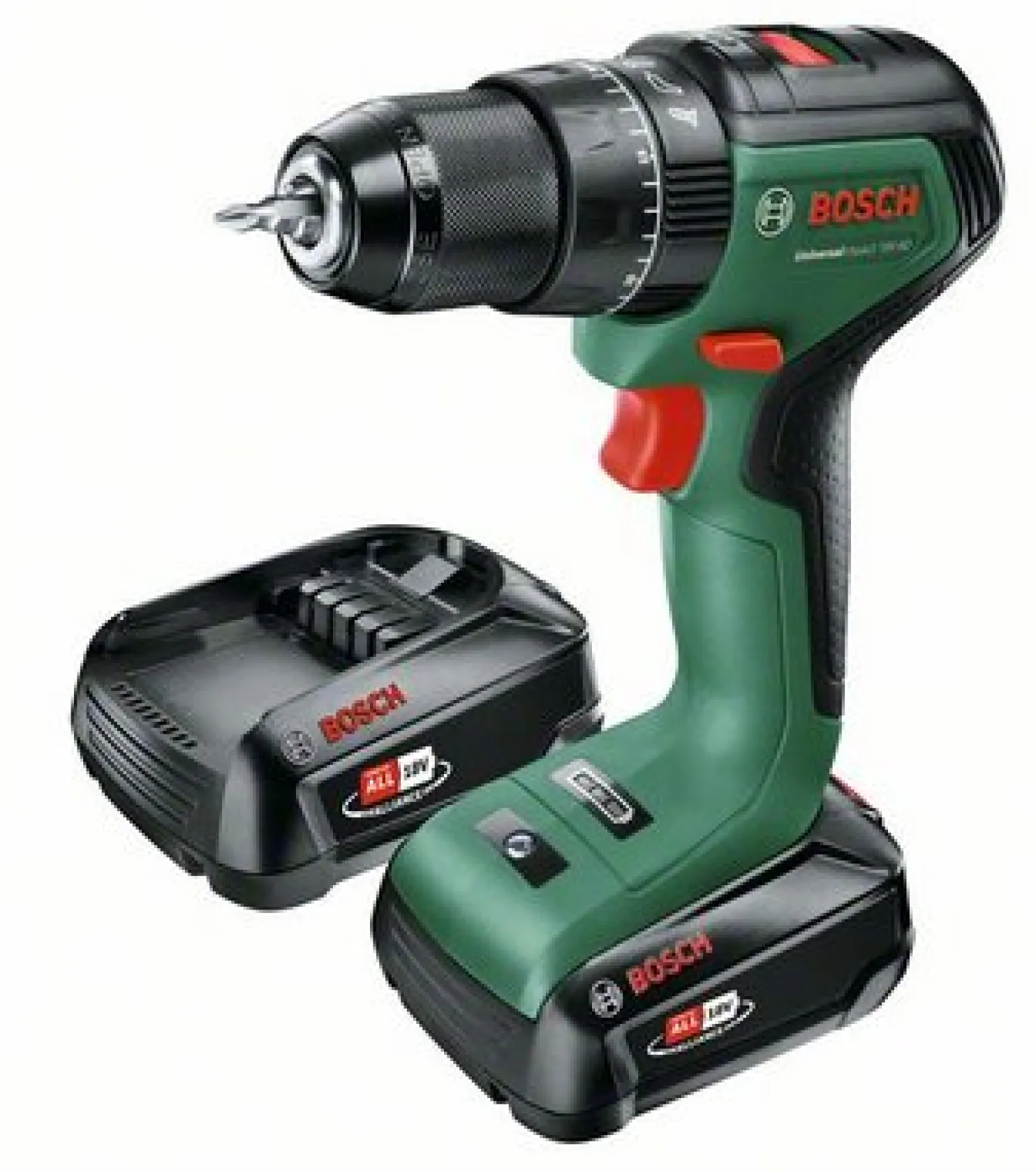 Akkuiskuporakone Bosch Universal Impact 18V-60 18V 2x2,0 Ah akuilla