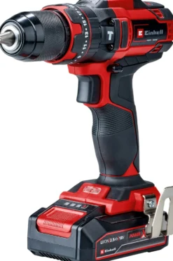 Akkuiskuporakone Einhell PXC TE-CD 18/44 Li-i, 18V, 2.5Ah akulla