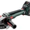 Akkukulmahiomakone Metabo WB 18 LT BL 11-125 Quick sisältää 2x5.5Ah akut ja laturin