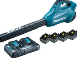 Akkulehtipuhallin Makita LXT DUB362PT4 2x18V 4x5,0 Ah akuilla