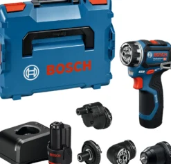 Akkuporakone Bosch Professional GSR 12V-32 FC 12V 2x2,0 Ah akuilla + 4xGFA + L-Boxx