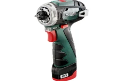 Akkuporakone Metabo PowerMaxx BS Basic 12V 2x2Ah akulla ja laturilla LC 40