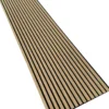 Akustiikkalevy Aarni rimapaneeli, 21x605x2400mm, öljytty tammi puuviilu