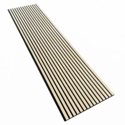 Akustiikkalevy Aarni rimapaneeli, 21x605x2400mm, vaalea tammi puuviilu