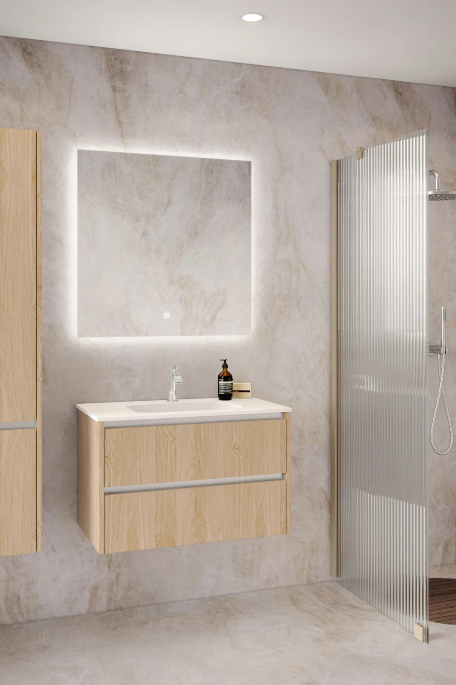 Allaskaappi altaalla Hietakari Classic K01, 1195x500x455 mm, eri vaihtoehtoja