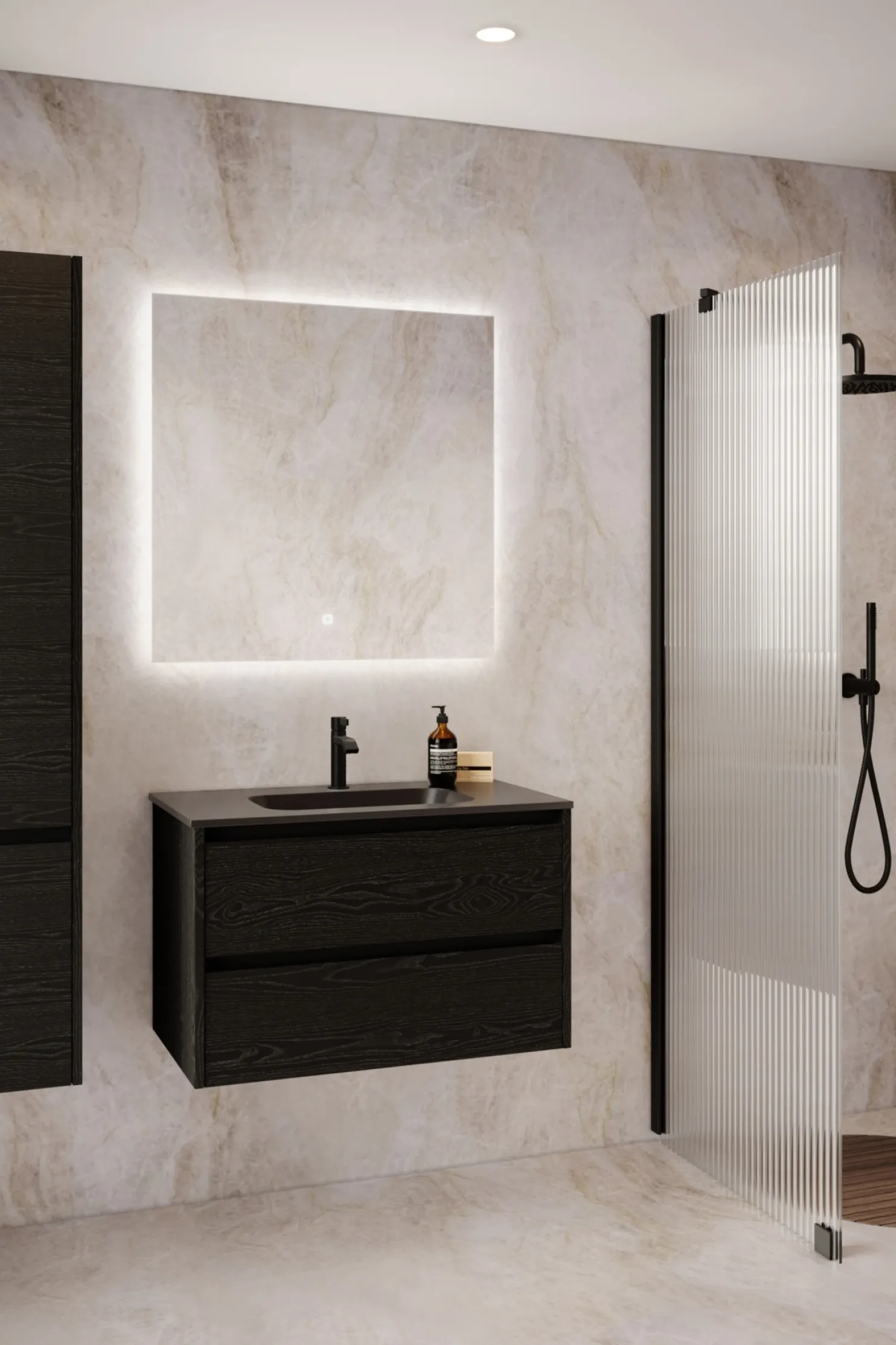 Allaskaappi altaalla Hietakari Classic K01, 1195x500x455 mm, eri vaihtoehtoja