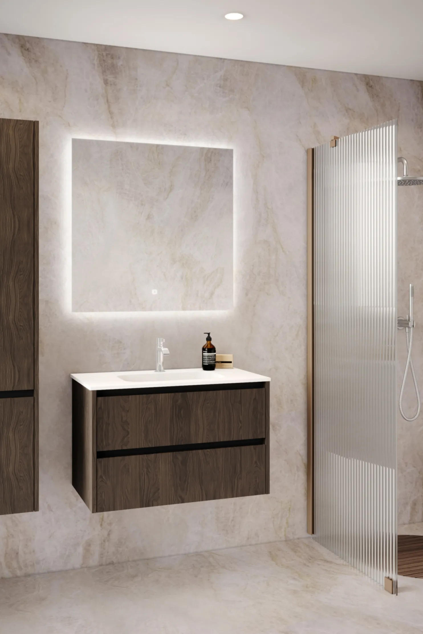 Allaskaappi altaalla Hietakari Classic K01, 1195x500x455 mm, eri vaihtoehtoja