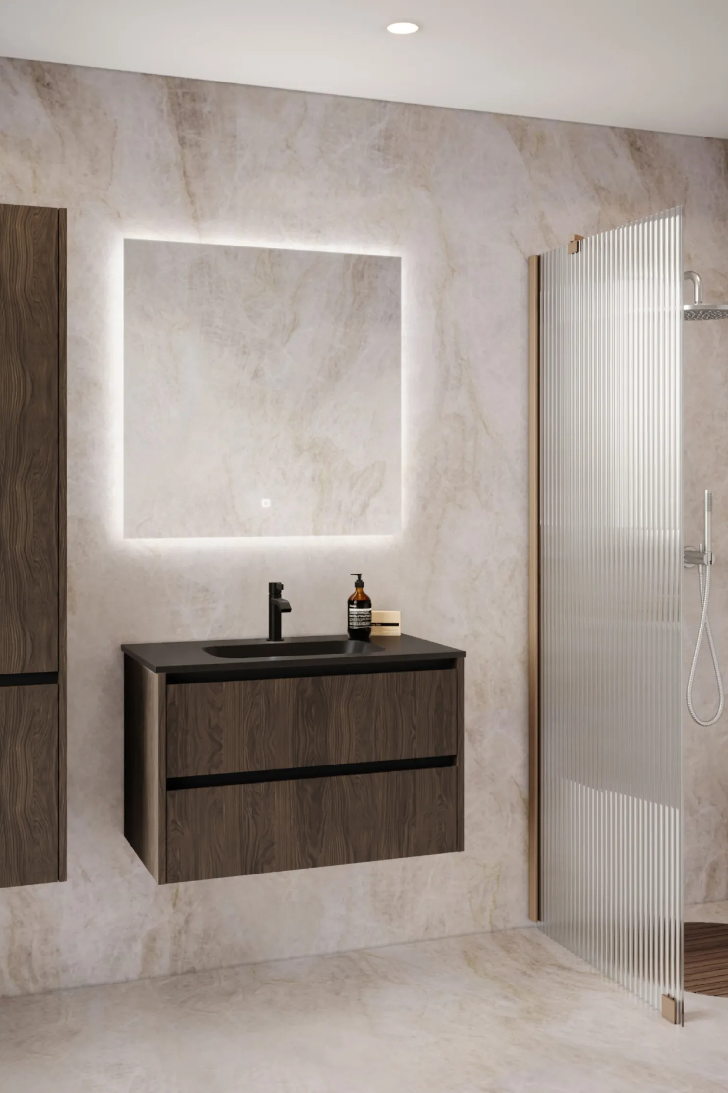 Allaskaappi altaalla Hietakari Classic K01, 1195x500x455 mm, eri vaihtoehtoja