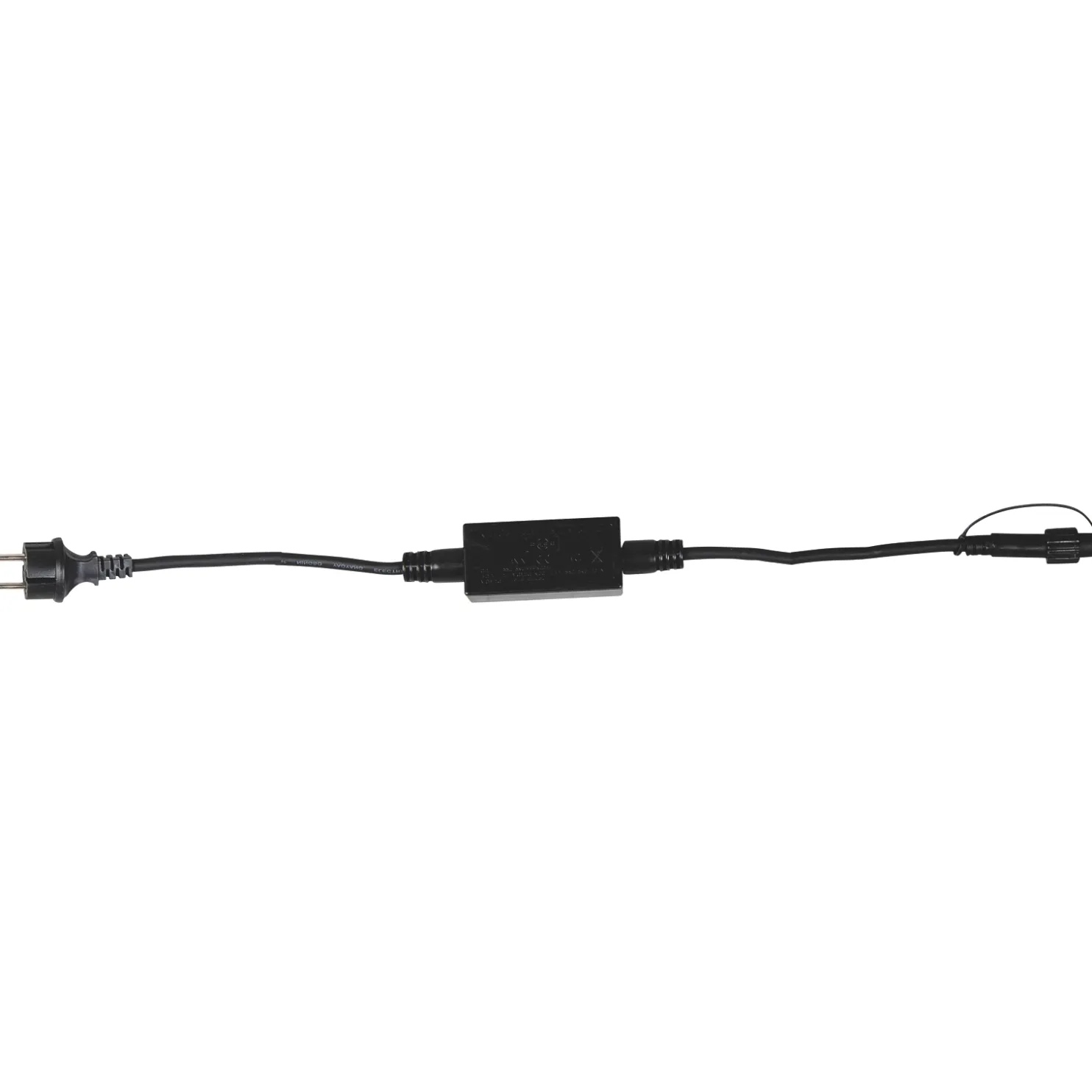 Aloituskaapeli System LED Start musta 3W 230V IP44 1,8 m