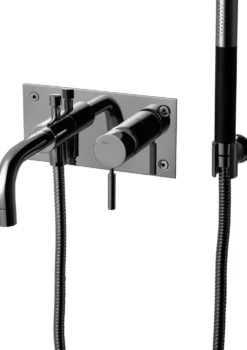 Ammehana Tapwell BOX026, piiloasennus, Black Chrome