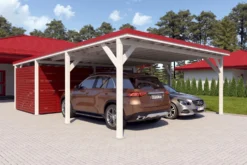 Autokatos Holzbrüder Ralf 52m2 varastolla