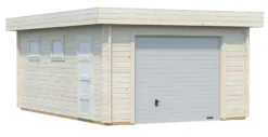 Autotalli Palmako Rasmus, nosto-ovella, 19m² FR44-3857-5