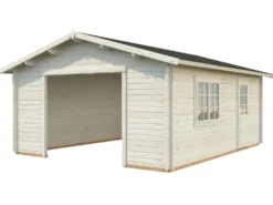 Autotalli Palmako Roger, ilman ovea, 23,9m² FR44-4757