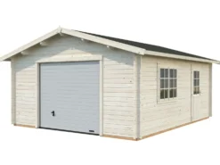 Autotalli Palmako Roger, nosto-ovella, 23,9m² FR44-4757-4