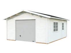 Autotalli Palmako Roger, nosto-ovella, 23,9m² FR44-4757-4