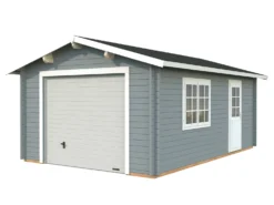 Autotalli Palmako Roger, nosto-ovella, 19m² FR44-3857-2