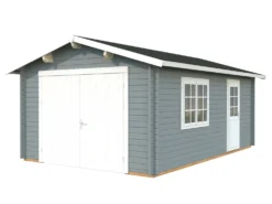 Autotalli Palmako Roger, puuovella, 19m² FR44-3857
