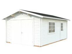 Autotalli Palmako Roger, puuovella, 19m² FR44-3857