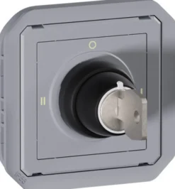 Avainkytkinmekanismi Legrand Plexo Ronis 455 3-asentoinen 3 A IP55, harmaa
