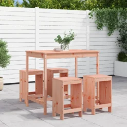 Baarisarja ulos, douglaskuusi ruskea, 5 osaa