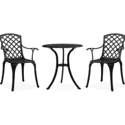 Bistrosarja valualumiini, 3-osainen, eri värejä