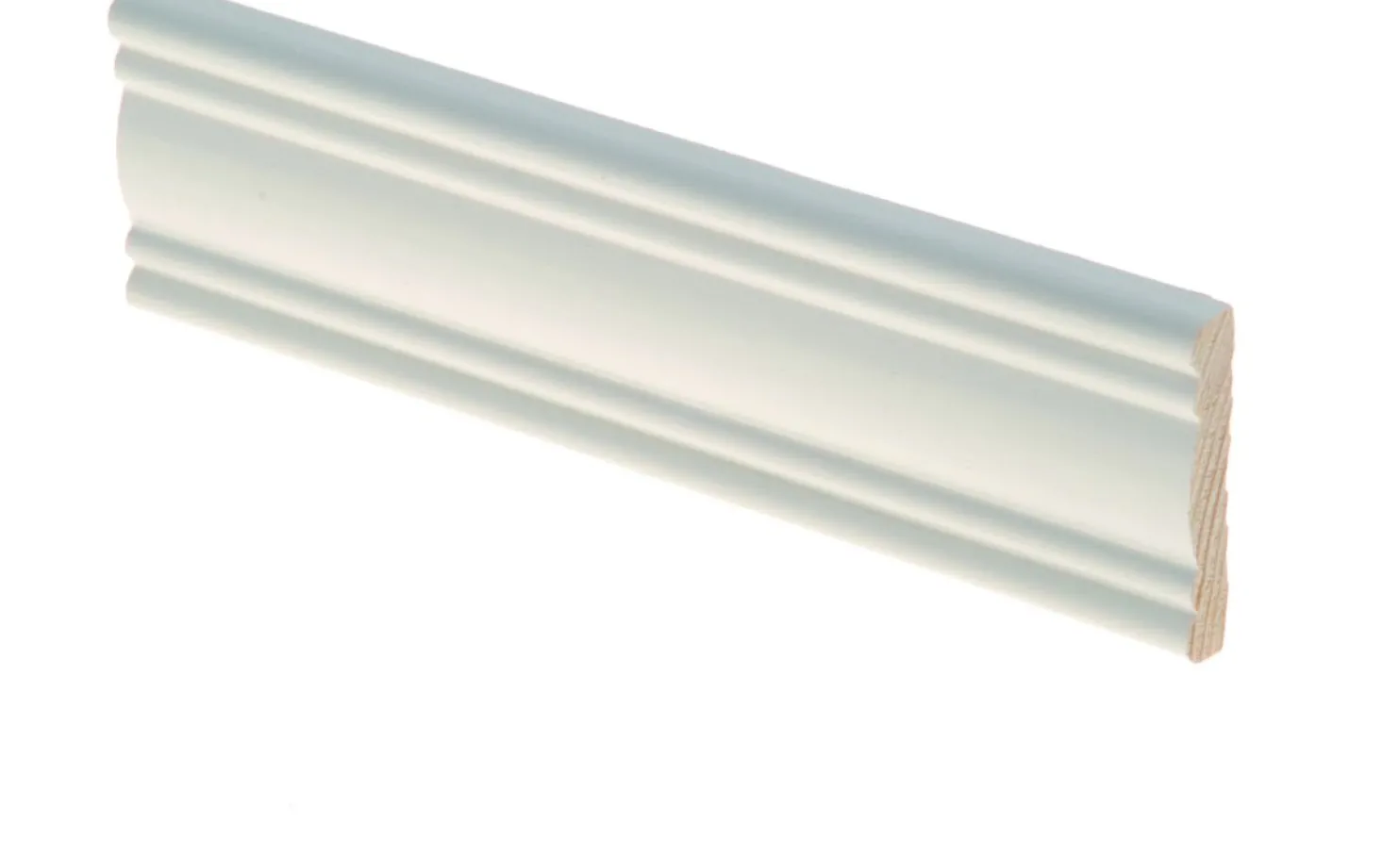 Boordilista Maler 8x42x2700mm mänty valkoinen