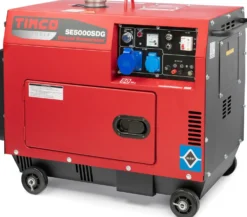 Diesel-generaattori Timco SE5000SDG Silent 2x230V 1x12V