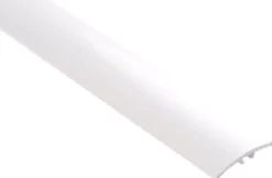 Eritasolista Maler sileä 0-10mm 5x40x2000mm alumiini tulppa valkoinen