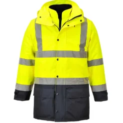 Esimiehen takki Portwest S768 300D 5-in-1 keltainen/sininen