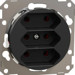 Europistorasia Schneider Electric ELKO One, 3-osainen, 2.5A, IP21, UKR, uppoasennus, keskiölevyllä, ruuviliitos