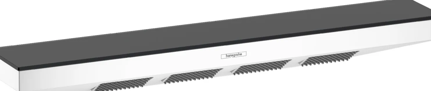 Hartiasuihku säilytyshyllyllä Hansgrohe Rainfinity 500 1jet PowderRain, mattavalkoinen