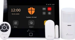 Hälytys- ja kotiautomaatiojärjestelmä Celotron Nivian NVS-4G-LCD, kosketusnäyttö