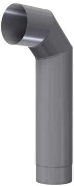 Hormin 90° kulma Schiedel Prima Smooth, pitkä, 115mm, rst