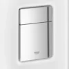 Huuhtelupainike Grohe Skate Cosmopolitan Glass harmaa/kromi