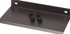 Hylly Fibrotech akustiikkalevyyn, 194x110x24mm, teräs