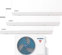 Ilmalämpöpumppu jäähdytyskäyttöön Kaisai Multisplit 3xFly