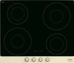 Induktioliesitaso Smeg SI764POM, 59.6cm, musta