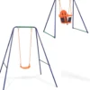 2-in-1 keinu ja vauvakeinu oranssi