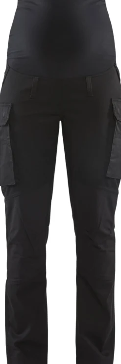 Äitiyshousut Blåkläder 7101 Stretch musta