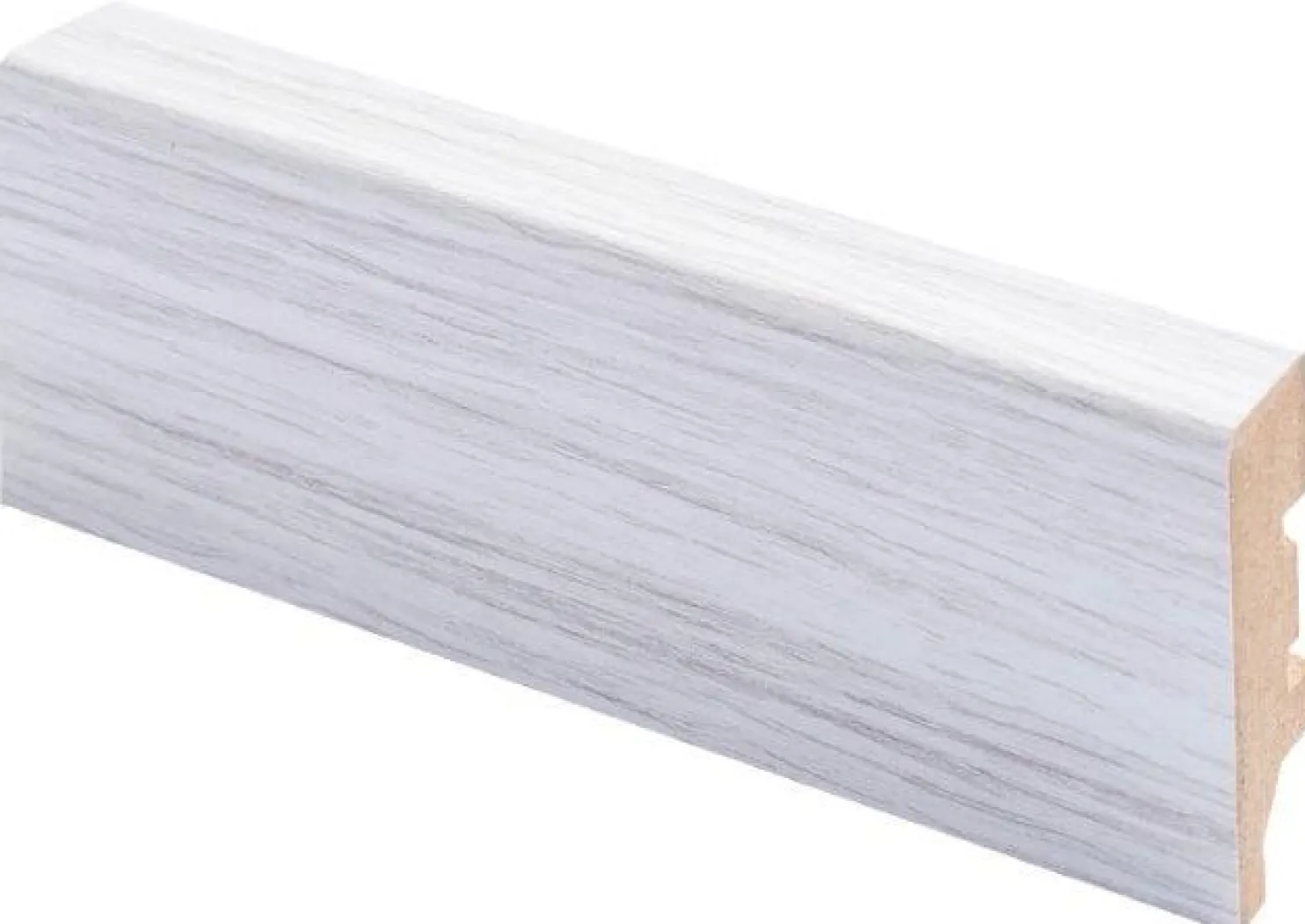 Jalkalista Maler Aava R2 16x42x2750mm MDF valkaistu tammi