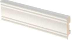 Jalkalista Maler Aura 12x42x2750mm MDF valkoinen