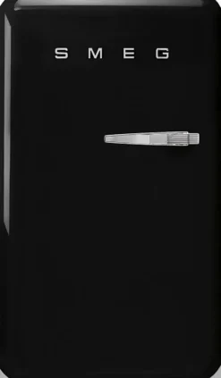 Jääkaappi pakastelokerolla Smeg FAB10LBL6, 54.5cm, 105/17 l, musta