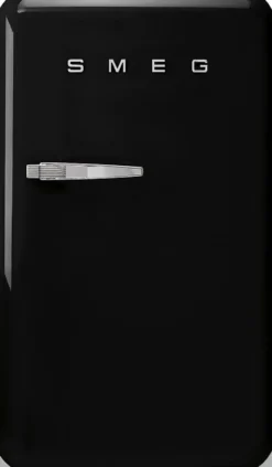 Jääkaappi pakastelokerolla Smeg FAB10RBL6, 54.5cm, 105/17 l, musta